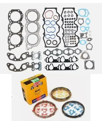 FIT 96-04 NISSAN XTERRA PATHFINDER QX4 3.3L VG33E  HEAD GASKET & NPR PISTON RING - Image 1 of 4