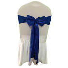 10PCS Elegant Satin Table Bow Runner Chair Cover Wedding Party Decoration