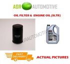 FOR MITSUBISHI COLT 1.5 94 BHP 1995-00 PETROL OIL FILTER + SS 10W40 ENGINE OIL