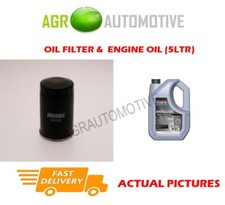FOR MITSUBISHI COLT 1.5 94 BHP 1995-00 PETROL OIL FILTER + SS 10W40 ENGINE OIL