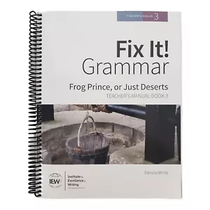 Fix it! Grammatik Frosch Prinz nur Wüsten Lehrerführer Pamela weiß IEW - Bild 1 von 3