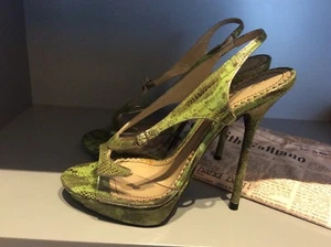 Women’s green John Galliano heels size 39 - Picture 1 of 7