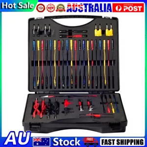 92PCS Multimeter Test Lead Kit Probe Pen Cable Alligator Clip Multi Meter Tool - Picture 1 of 9