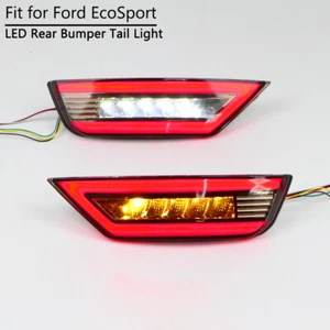 For Ford EcoSport 2013-2022 LED Rear Bumper Tail Light Stop Brake Lamp with Turn - Picture 1 of 10