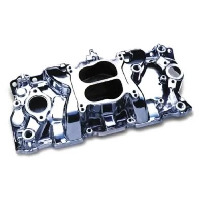 Professional Products 52000 Intake Manifold Cyclone Carbureted Aluminum Polished - Image 1 of 3