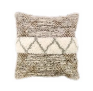 Handmade Pillow Cover Beautiful Bohemian Decor made from Soft Wool 788 - Picture 1 of 3