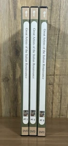 Große Kurse Große Künstler der italienischen Renaissance Teile 1-3 6 DVDs Reiseführer - Bild 1 von 6