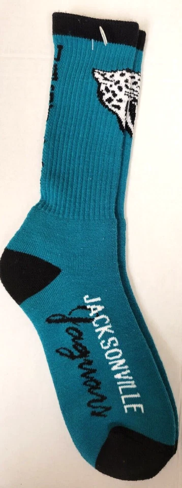 Calcetines para hombre NFL Jacksonville Jaguars, nuevos (OLD SKOOL) Foto 1 de 1