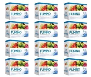 12 BOX FUMINO S2S Collagen Detox Drink Apple Fiber Belly Burn Bright +Tracking D - Picture 1 of 11