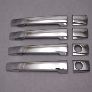 Auto Car Chrome Door Handle For 84-95 MERCEDES W124 E-Class E280 E320 E420 E500 - Picture 1 of 7