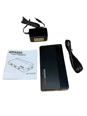 Amazon Basics 10 Port USB 2.0 Hub (B07TGKNCBB) #8741 Z64/225 - Image 1 of 4