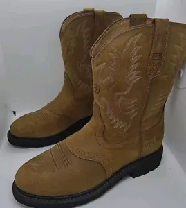 NEW Ariat Sierra Saddle Work Boots - Aged Bark Size 10 EE - Picture 1 of 8