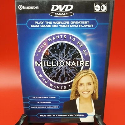 Who Wants to be a Millionaire DVD game 2007 imagination SEALED Instructions - Image 1 of 4
