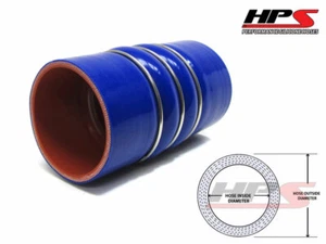 HPS 2" 51mm 4-Ply Silicone Charge Air Cooler CAC Turbo Coupler Hump Hose COLD - Imagen 1 de 1