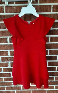 Poppies and Roses red Valentine's/Daddy/Daughter dance dress girl size S (7/8) - Picture 1 of 4