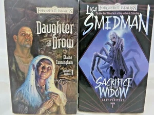 TSR Forgotten Realms Tochter Drow & Witwen Opfer Buch Posten  - Bild 1 von 3