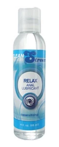 Lubricante anal desensibilizante Cleanstream Relax 4 oz, pareja de adultos fácil inserción, nuevo - Imagen 1 de 6