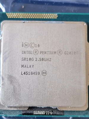 2.5GHZ INTEL PENTIUM G2020T LGA 1155 CPU (SR10G) - Image 1 of 2