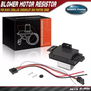 HVAC Heater Blower Motor Resistor for Chevrolet Silverado Impala Sierra Yukon - Picture 1 of 8