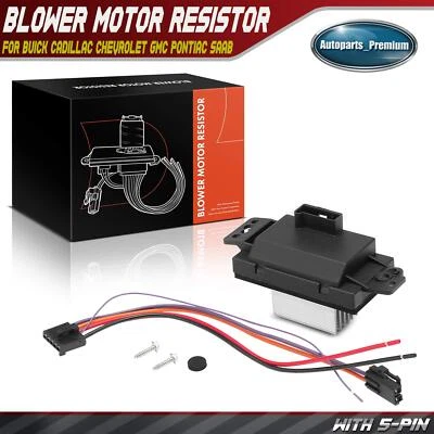 HVAC Heater Blower Motor Resistor for Chevrolet Silverado Impala Sierra Yukon - Image 1 of 4