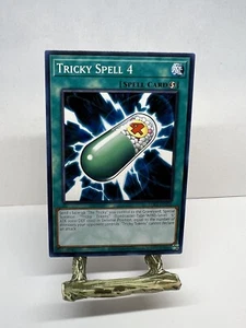 Tarjeta Konami YuGiOh TCG Tricky Spell 4 LDK2-ENKY26 - Imagen 1 de 4