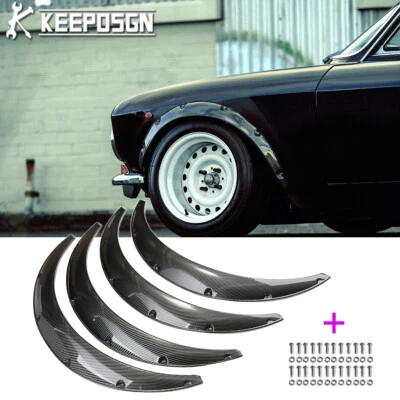 Guardabarros para Alfa Romeo 2000 GTV 150 GT GTA carrocería ancha arco guardabarros carbono Foto 1 de 4