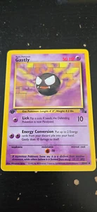 VLP/NM 1st Edition Gastly 33/62 - Picture 1 of 6