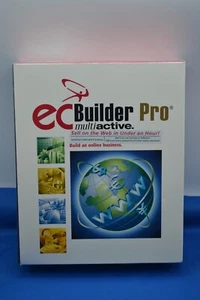 ecBuilder Pro multiactive Web site creation Program NEW SEALED RARE - Picture 1 of 4