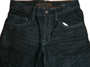 GapKids 1969 Original Fit Jeans; Boys Size 12 Regular, Dark Blue, Denim - Picture 1 of 3