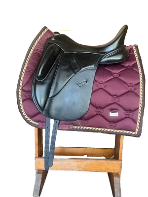 "Sofá Hennig silla de montar de doma 16,5""" Foto 1 de 4