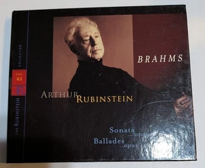 Arthur Rubinstein - Brahms CD 1999 The Rubinstein Collection Classical RCA Red - Imagen 1 de 3