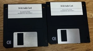 16-bit Audio Card Installation & Accessories 3.5 Floppy Disk - Afbeelding 1 van 1