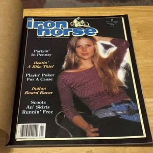1983 January Iron Horse Magazine Motorcycle Reading PA Club 1914 Indian 8 Valve - Picture 1 of 24