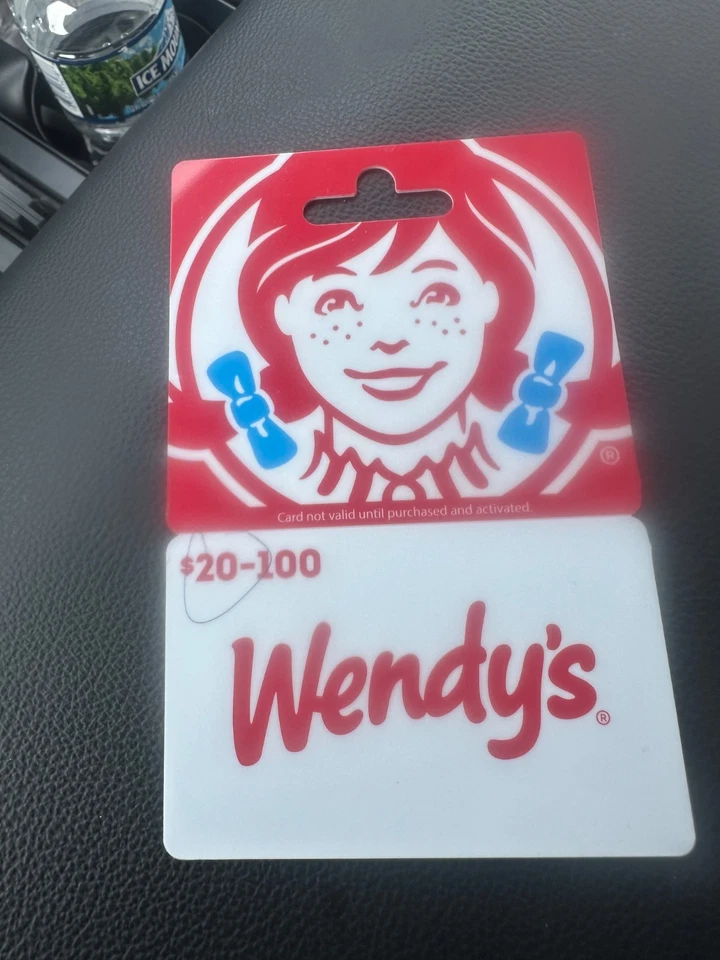 New Wendy’s Gift Card - $20 Free Shipping! - Image 1 of 1