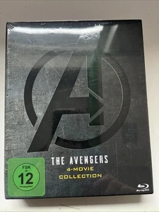 The Avengers Assembled Blu-ray Complete Collection of 4 Films German Import - Imagen 1 de 2