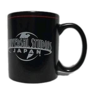 Universal Studios Japan Globe Design Black Mug Ceramic Unused - Picture 1 of 5