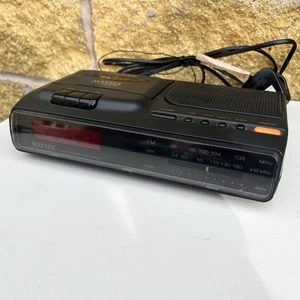 Matsui CRC 100 Radio Reloj Despertador Cinta Cassette Retro Probado Funcionando Años 80 - Imagen 1 de 7
