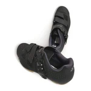 Gio Techne Roadback Black Shoes 39.5 Women,s Size 7.5 Great Condition - Picture 1 of 6
