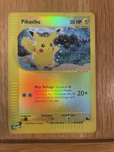 Pikachu 84/144 Skyridge Reverse Holo Common Lightly Played WOTC 2003 - Picture 1 of 2