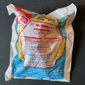 McDonald's 2000 Monster Crazy Bones "Speedy and Fangs" #10 Happy Meal giocattolo nuovo - Foto 1 di 2