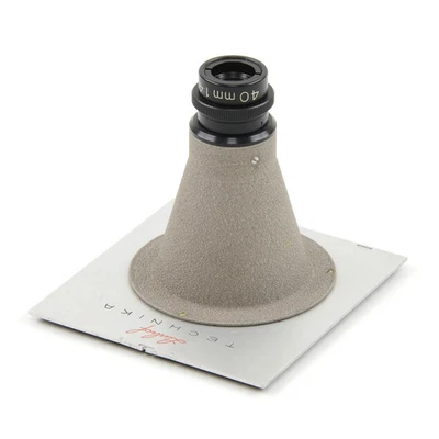 ZEISS-WINKEL 40MM F4.5 LUMINAR + LINHOF LENS BOARD #4445 - Image 1 of 4