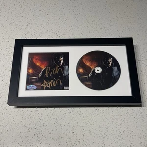 RICH AMIRI RAPPER SIGNED WAR READY CD ALBUM FRAMED AUTOGRAPH PSA COA - Picture 1 of 4