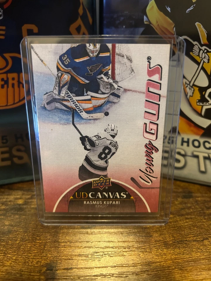 2021-22 UPPER DECK SERIES 2 RASMUS KUPARI YOUNG GUNS CANVAS #C222 - Image 1 of 1