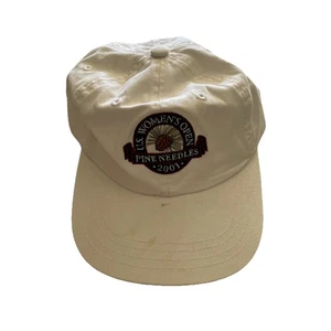 Imperial Mens Hat Cap White Golf Logo 2001 Embroidered Adjustable One Size - Picture 1 of 6