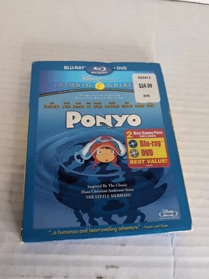 Studio Ghibli Ponyo Anime Two-Disc Blu-ray/DVD Combo Foto 1 de 4