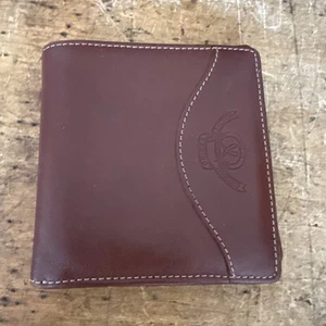 Men's Ghurka Original Collection Wallet Brown Leather Classic Bifold - Picture 1 of 3