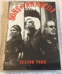 Sons of Anarchy: Season 4 (DVD, 4-Disc Set) - NEW and Sealed