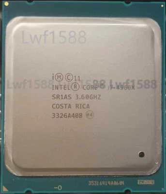 Intel Core i7-4960X LGA 2011 Extreme 3.6GHz six-core 130W CPU processor - Image 1 of 2