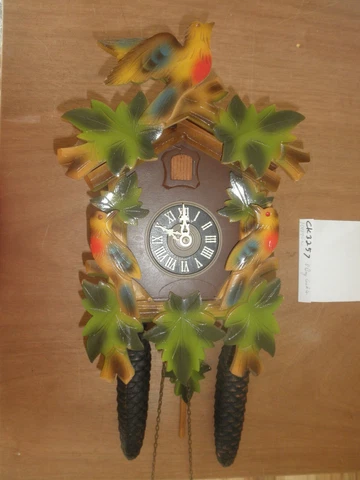 German Black Forest made working Cuckoo Co. 8 day Cuckoo Clock CK3257 Cover