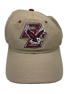 Boston College Eagles Hat Khaki NCAA 7 1/8 Fitted College Hat Cap Adult Hat - Picture 1 of 9